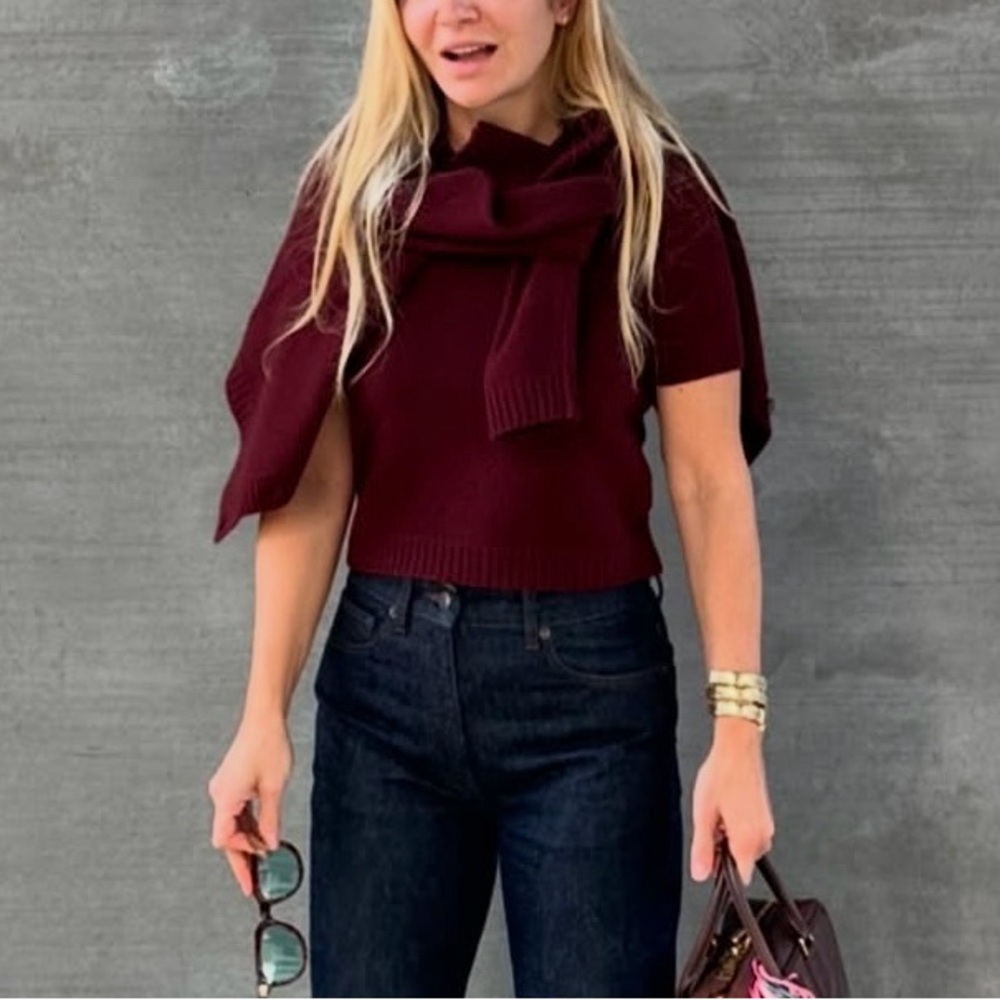 SET Maison Margiela top + matching cardigan